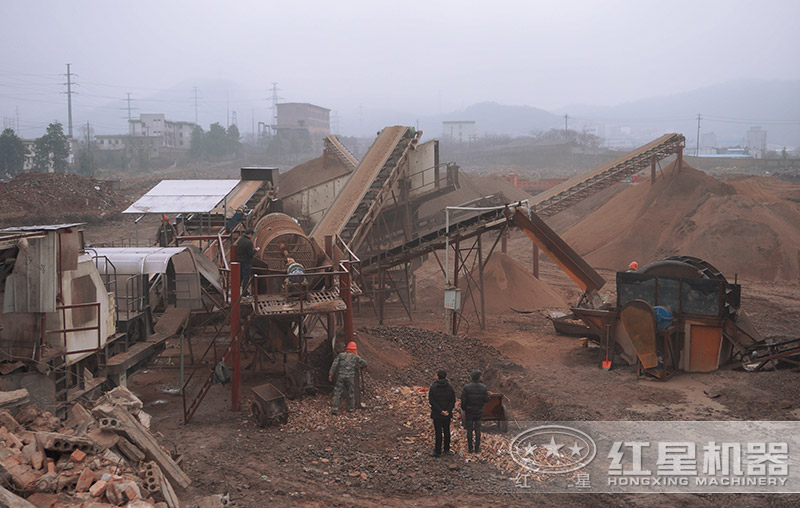 时产200吨建筑垃圾处理设备在处理建筑垃圾中一机多用 时产200吨建筑垃圾处理设备在处理建筑垃圾中一机多用