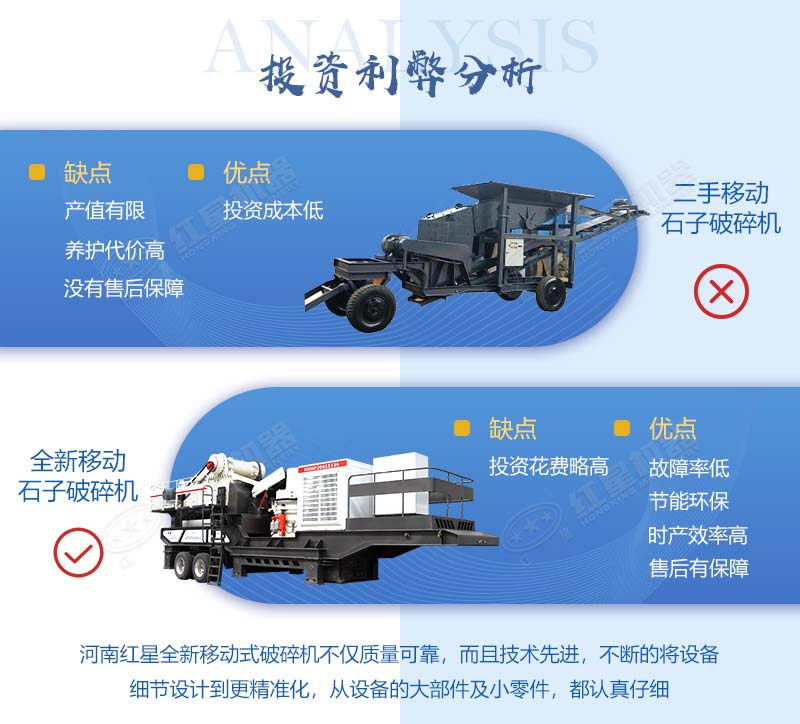 以二手移动碎石机为例,二手打石机不建议入手 以二手移动碎石机为例,二手打石机不建议入手