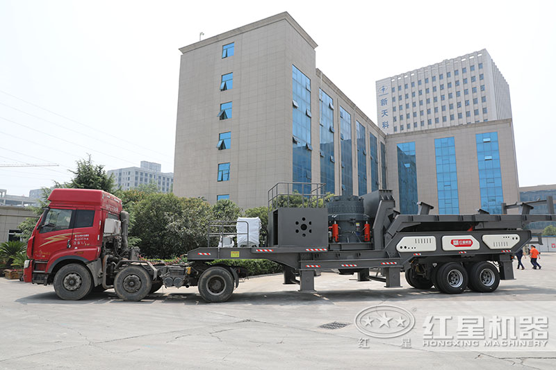 粉碎混凝土机器:移动圆锥破碎机 粉碎混凝土机器:移动圆锥破碎机