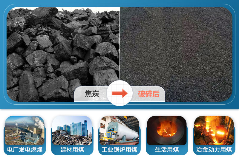 焦炭破碎应用领域 焦炭破碎应用领域
