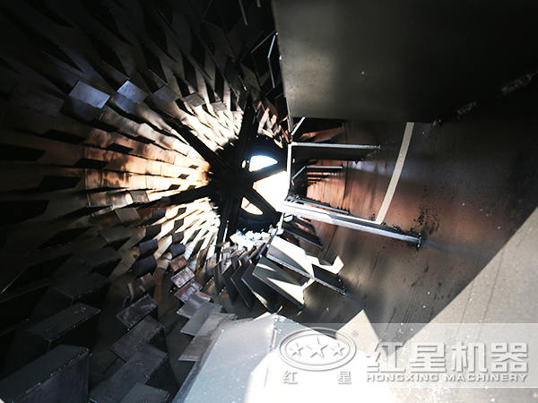 煤泥烘干机内部抄板构造 煤泥烘干机内部抄板构造