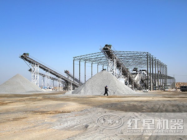 制砂生产现场 制砂生产现场