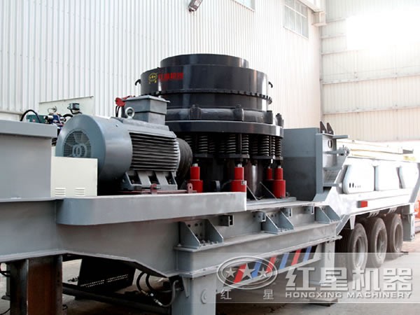 300t/h轮胎式圆锥移动破 300t/h轮胎式圆锥移动破