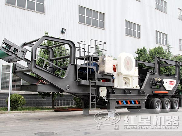 建筑垃圾破碎机——移动破碎一体机 建筑垃圾破碎机——移动破碎一体机