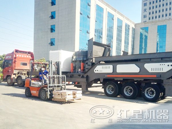车载圆锥破碎机可直接开往现场 车载圆锥破碎机可直接开往现场