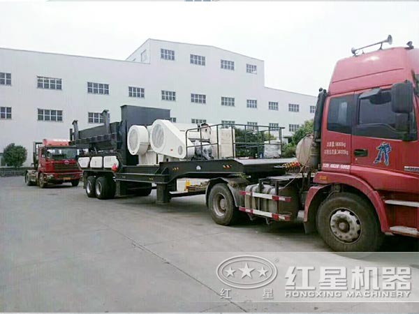 车载粉石机发货图 车载粉石机发货图