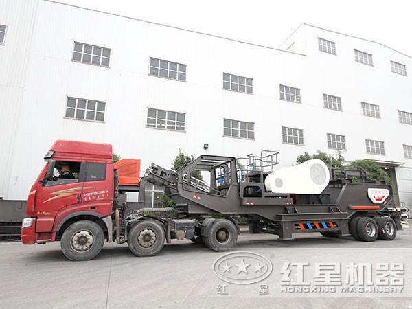 移动小型石子机 移动小型石子机