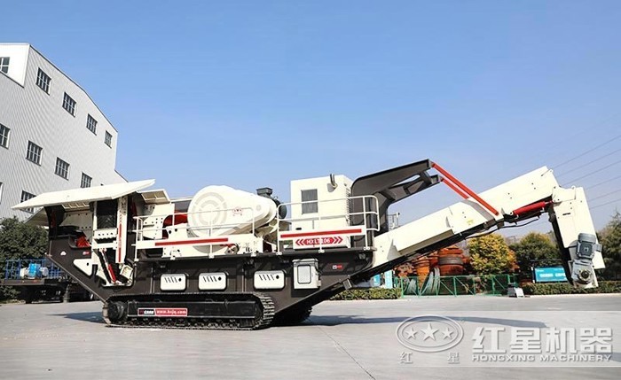 履带式车载移动破石机 履带式车载移动破石机