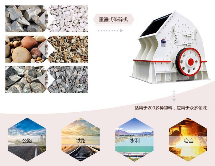 重锤式破碎机处理物料展示 重锤式破碎机处理物料展示