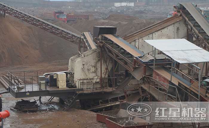 建筑垃圾处理现场 建筑垃圾处理现场