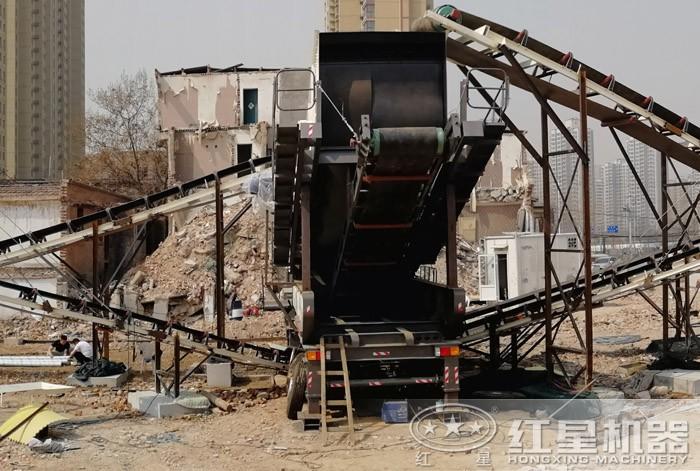 建筑垃圾粉碎筛分一体化设备 建筑垃圾粉碎筛分一体化设备