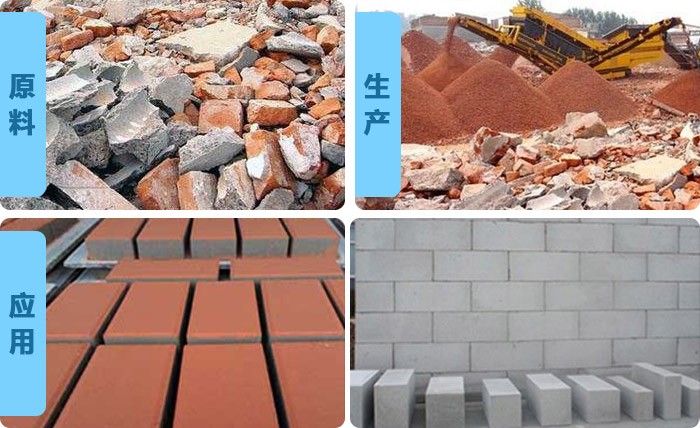 建筑垃圾成品可用作造砖原料 建筑垃圾成品可用作造砖原料