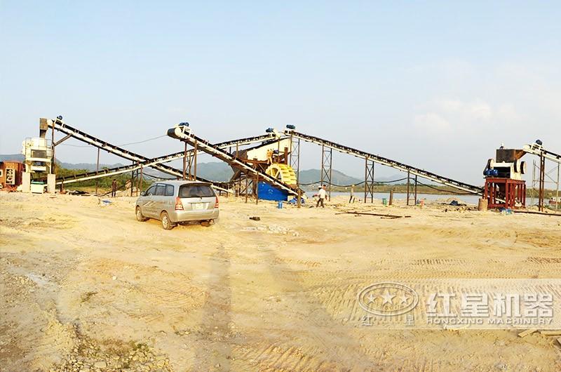 红星越南客户制砂现场 红星越南客户制砂现场