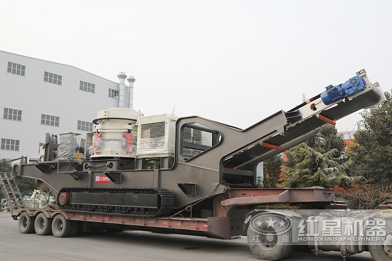 红星移动机制砂生产设备发货 红星移动机制砂生产设备发货