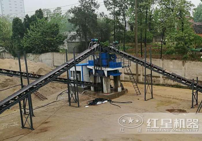 机制砂生产线现场 机制砂生产线现场