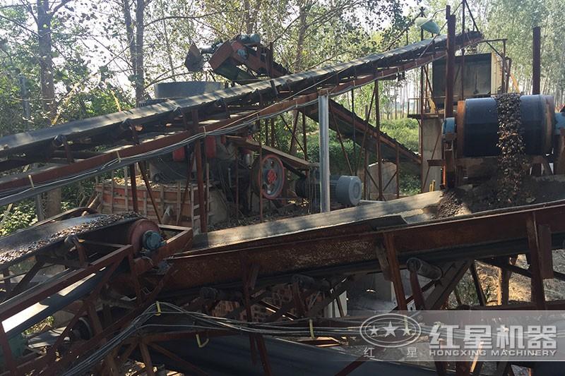 全液压圆锥破碎机现场 全液压圆锥破碎机现场